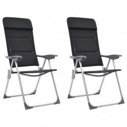 Chaise de camping 2 pcs...