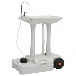 Station de lavage des mains...