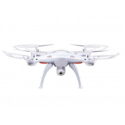 Drône SYMA X5SWifi 2.4G 4 canaux avec Gyro + camera. WiFi+FPV (Blanc)