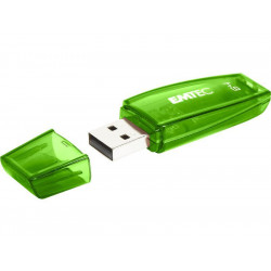 Clé USB 64GB EMTEC C410 (Vert)