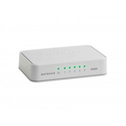 Commutateur Netgear FS205 Unmanaged network Blanc FS205-100PES