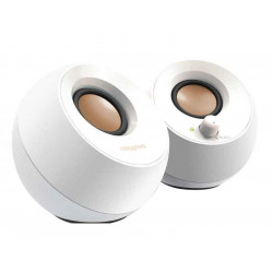 Haut-parleur Creative Labs Pebble 4.4W 51MF1680AA001 (Blanc)