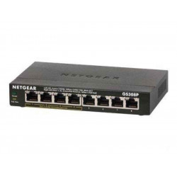 Commutateur de réseau Netgear L3 Gigabit Etherne GS308P-100PES