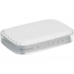 Commutateur Netgear L2 Gigabit Ethernet (10/100/1000) GS605-400PES (Blanc)