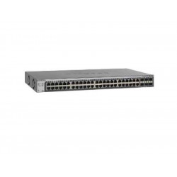 Commutateur de réseau Netgear L3 Noir Switch - WLAN 1 Gbps Rack Module GS752TSB-100EUS