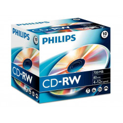 Philips CD-RW 700MB 10pcs...