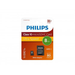 Philips MicroSDHC 8GB CL10...