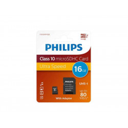 Philips MicroSDHC 16GB CL10...