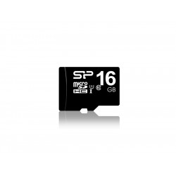 Silicon Power Micro SDCard 16GB SDHC Class 10 w/Ad. Ret. SP016GBSTH010V10SP