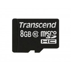Transcend MicroSD Card 8GB SDHC Cl.10 (ohne Adapter) TS8GUSDC10