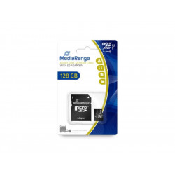 MediaRange MicroSD/SDXC Card 128GB UHS-1 Cl.10 inkl. Adapter MR945