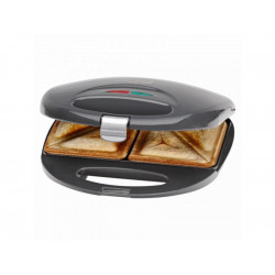 Appareil à sandwichs Clatronic ST 3477 Gris-Inox