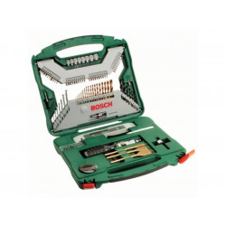 BOSCH Kit 100pcs de forets et tournevis en titane X-Line 2607019330