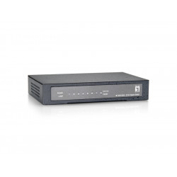 LevelOne Switch 8x GBit Unmanaged Green/int. NT - GSW-0809