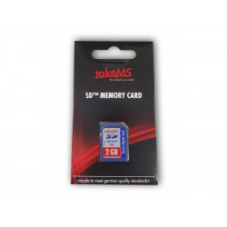 takeMS SD High-Speed Memory Card 2GB Retail