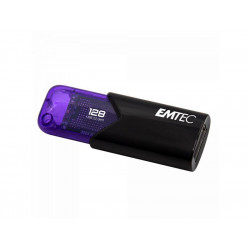 Clé USB 128GB EMTEC B110 Click Easy (Violet) USB 3.2 (20MB/s)