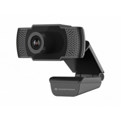 Conceptronic AMDIS 1080P Full HD Webcam & Microphone AMDIS01B