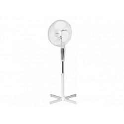 40cm Ventilateur sur pied MPM MWP-19 avec télécommande (blanc)