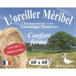DODO Lot de 2 Oreillers...