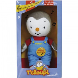 Jemini T'choupi peluche Tchoupi musical +/- 20cm