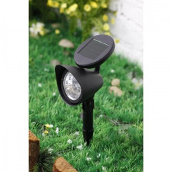 GALIX Spot solaire en plastique - Noir