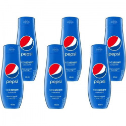 SODASTREAM 3009989 - Lot de 6 Concentrés PEPSI