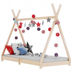 Cadre de lit d'enfant Bois...